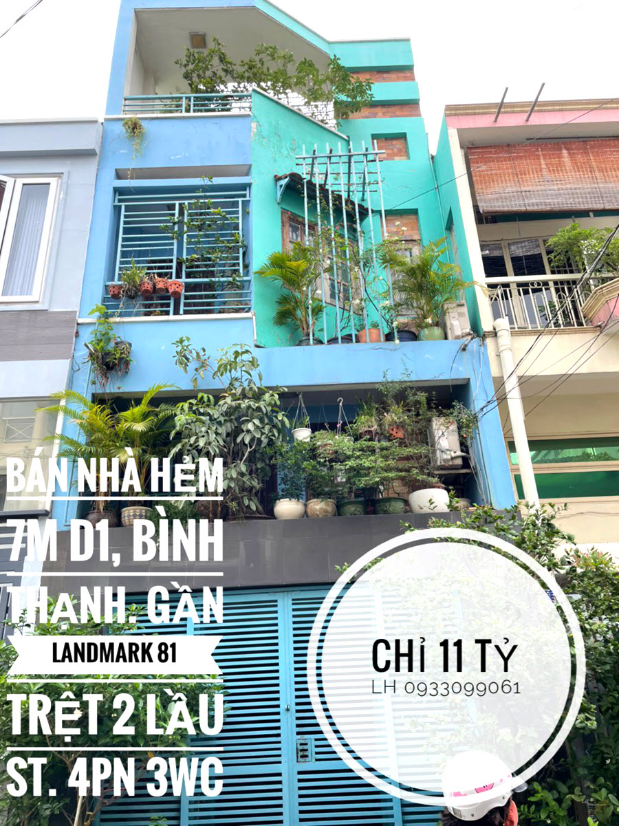 bán nhà HXH Nguyễn Văn Thương, Phường 25, Bình Thạnh